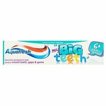 Aquafresh my big teeth 6+ years