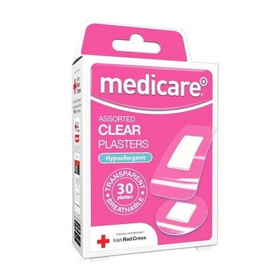 MEDICARE- ASSORTED CLEAR PLASTERS