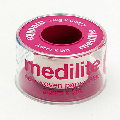 Medilite non-woven paper tape 1.25cmx5m