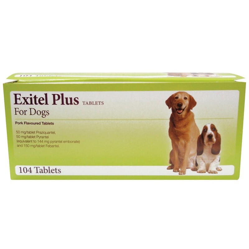Exitel for dogs Per tablet