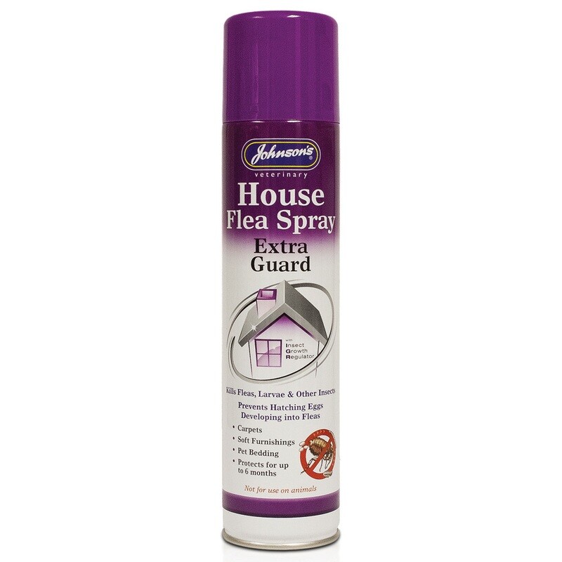 Johnson&#39;s house flea spray extra guard