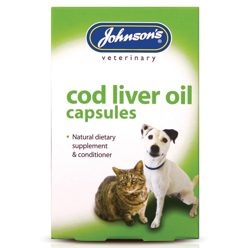 Johnson&#39;s  cod liver oil capsules