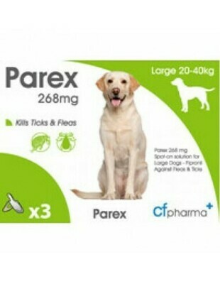Parex large dog - 3pk