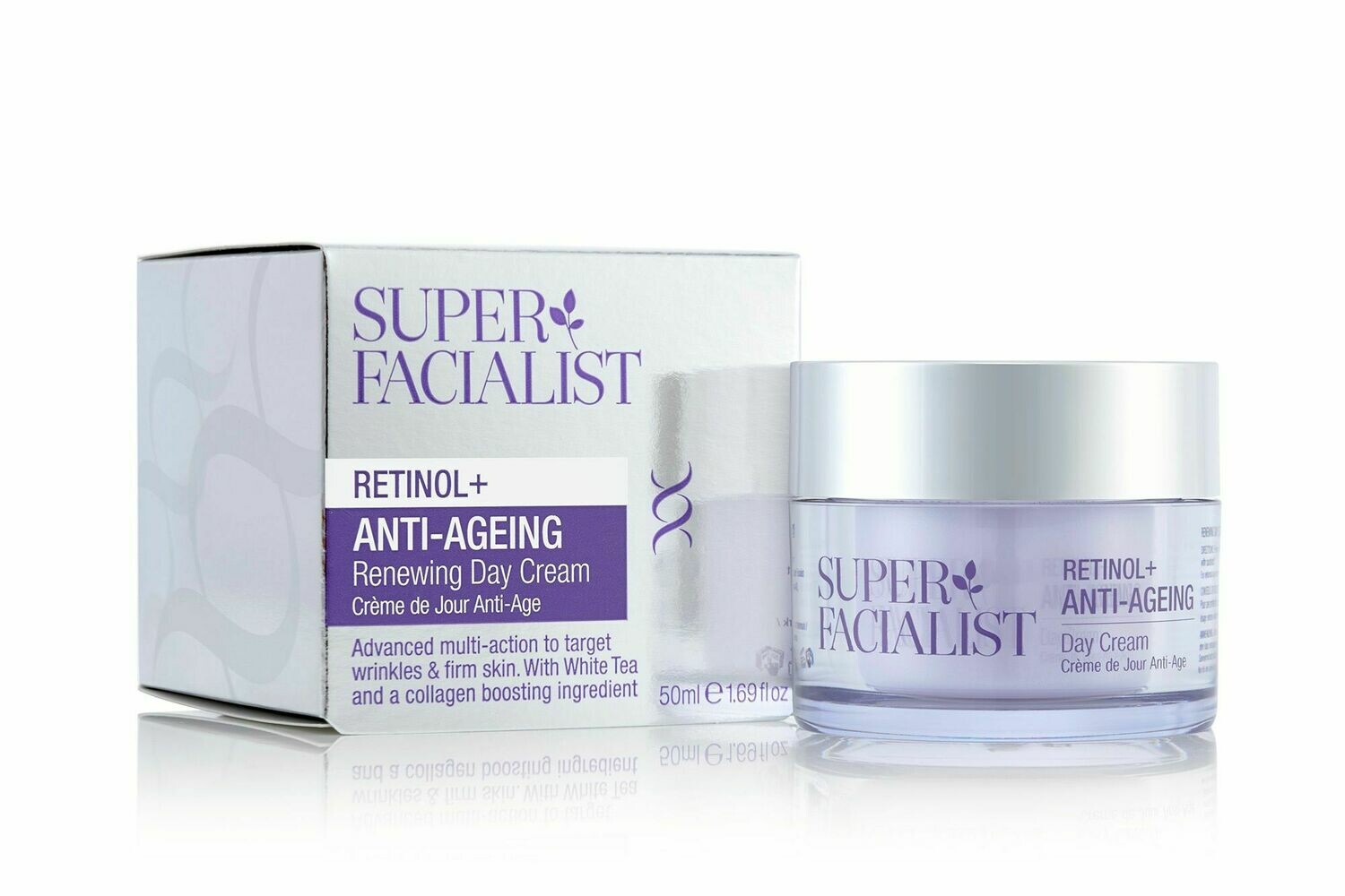 SUPER FACIALIST RETINOL ANTI-AGEING RENEWING DAY CREAM 50ML