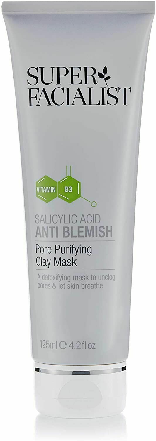 SUPER FACIALIST SA ANTI BLEMISH PORE PURIFYING CLAY MASK 125ML