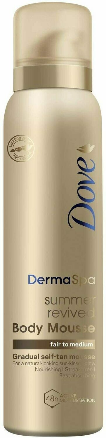 Dove Derma Spa- Summer Revived Body Mousse Fair to Medium