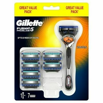 Gilette Fusion 5- value pack