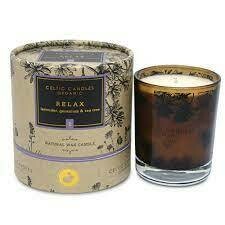 Celtic Candles Organic Range Relax Candle
