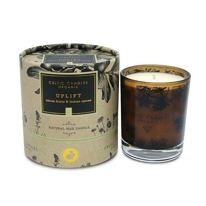 Celtic Candle  Organic Uplift Candle
