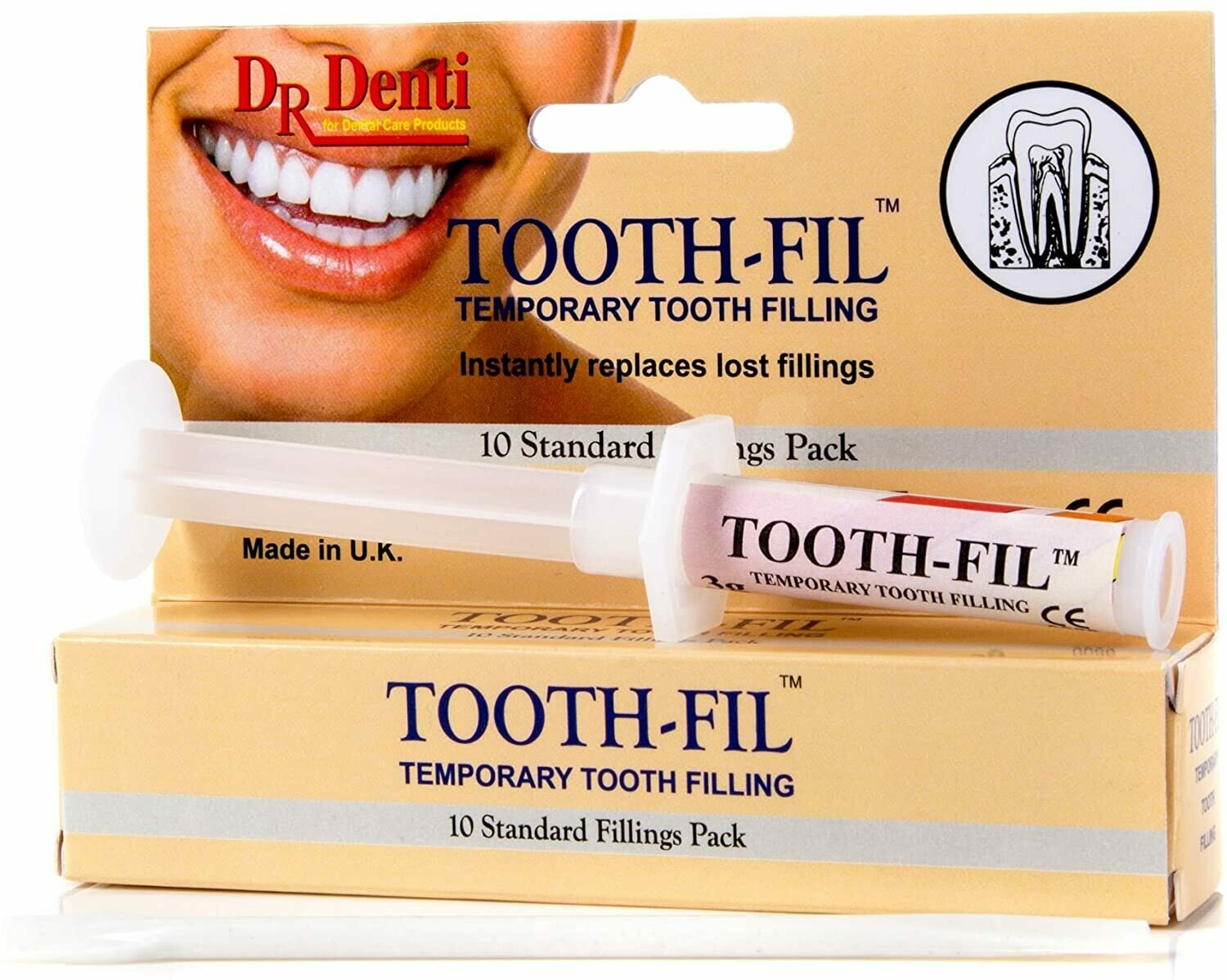 Cr Denti - TOOTH-FIL temporary tooth filling