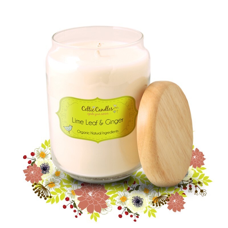 Celtic Candle- Lime, Leaf &amp; Ginger Candle