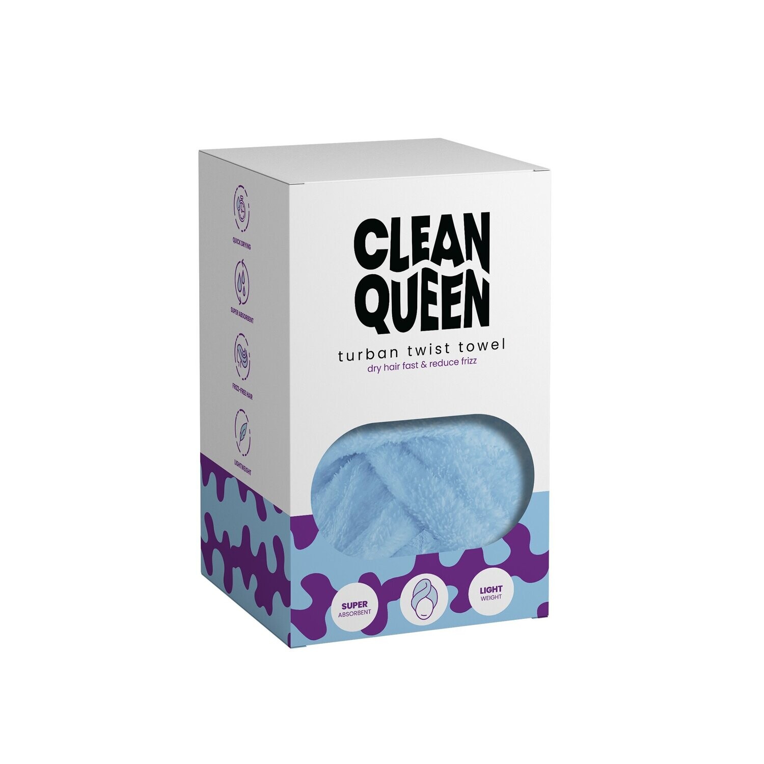 Clean Queen Turban Twist Towel