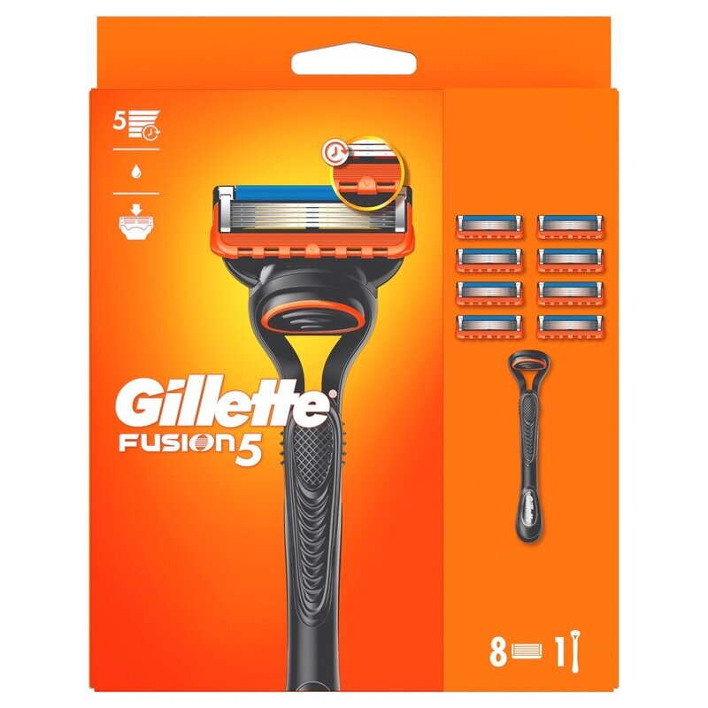 Gilette Fusion 5- value pack