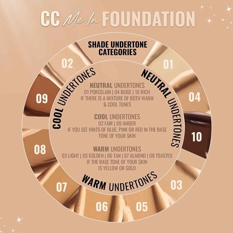 Dripping Gold CC Me In Foundation 08 Toasted SPF45