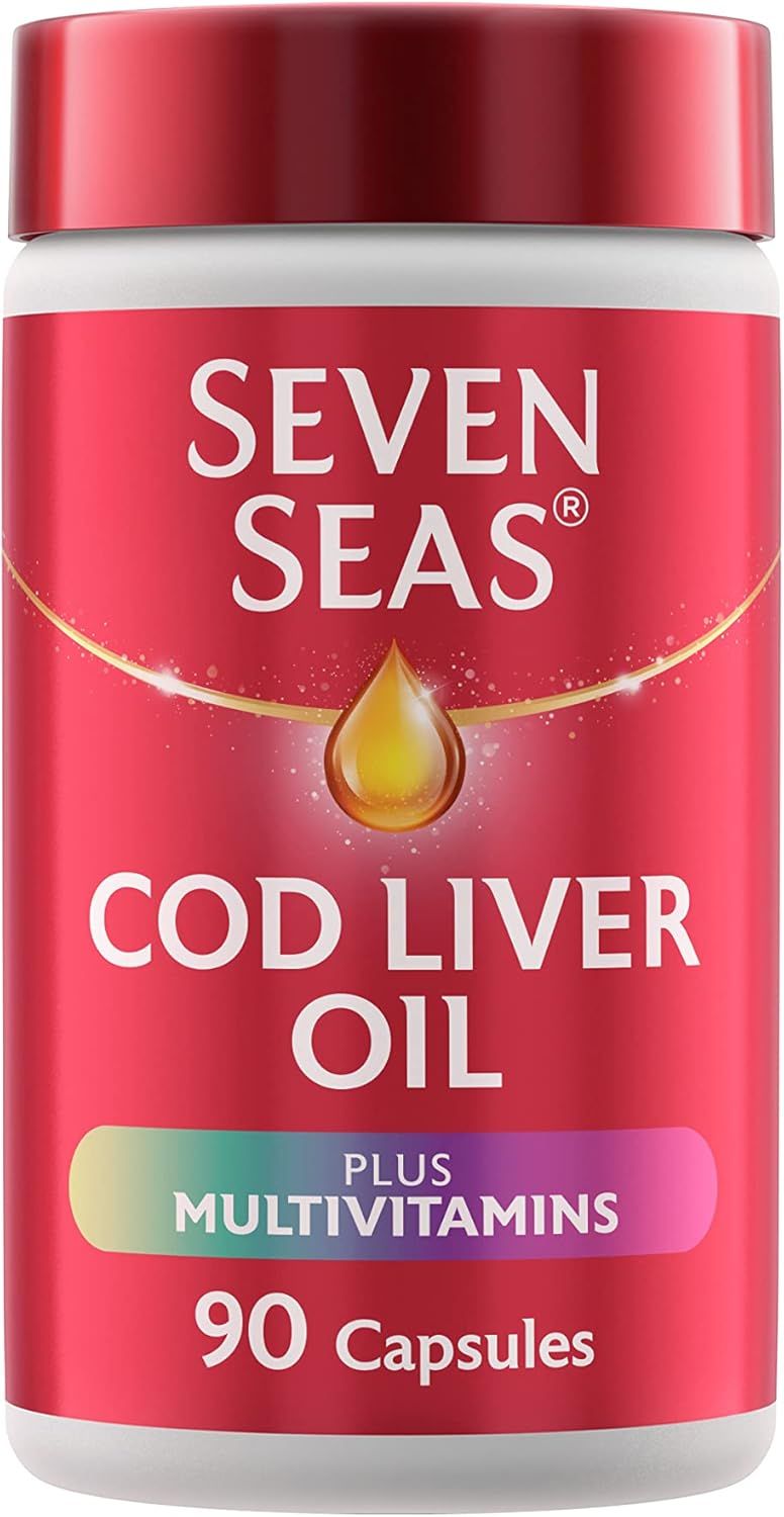 seven seas cod liver oil plus multivitamins (90 capsules)