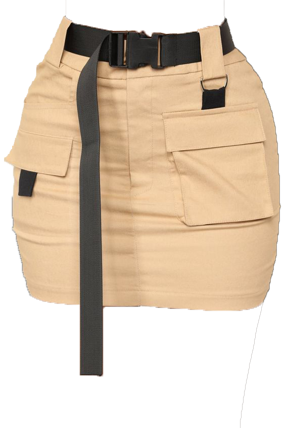 Cadet Fitted Cargo Skirt