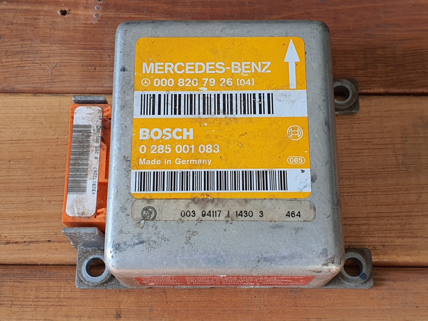 Mercedes-Benz Airbag Control Unit ECU (W202)