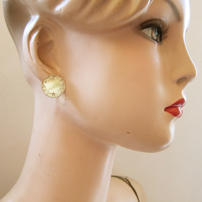 Boucles d&#39;oreille Pastille N°1 - clou