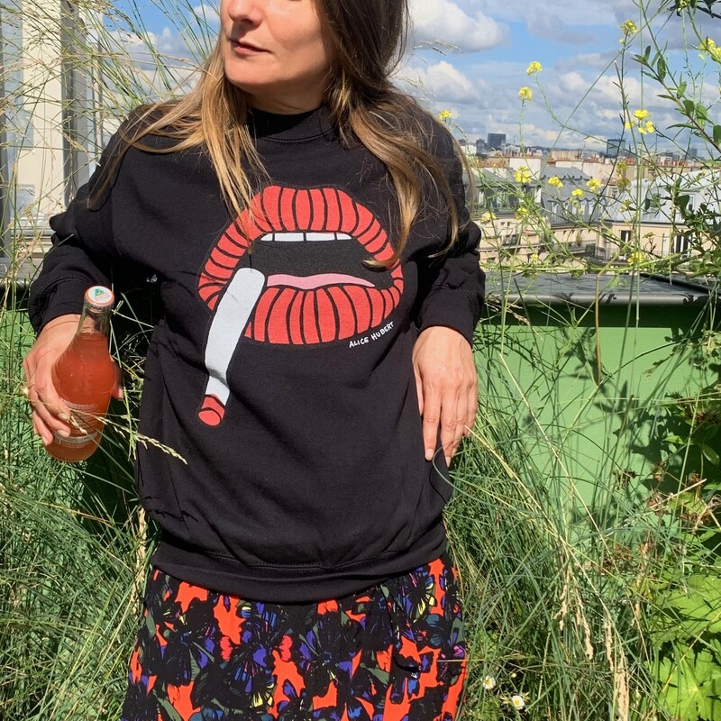 Sweat-shirt Fumeuse