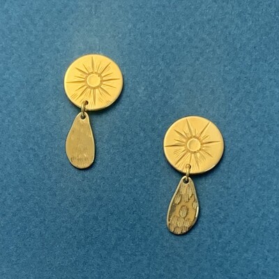 Boucles d&#39;oreilles Soleil