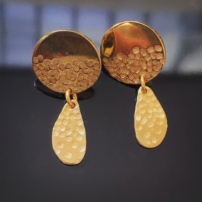 Boucles d&#39;oreilles Vaguelettes