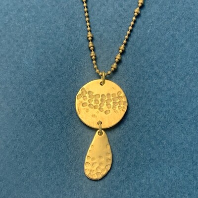 Collier Vaguelette - Petite Médaille