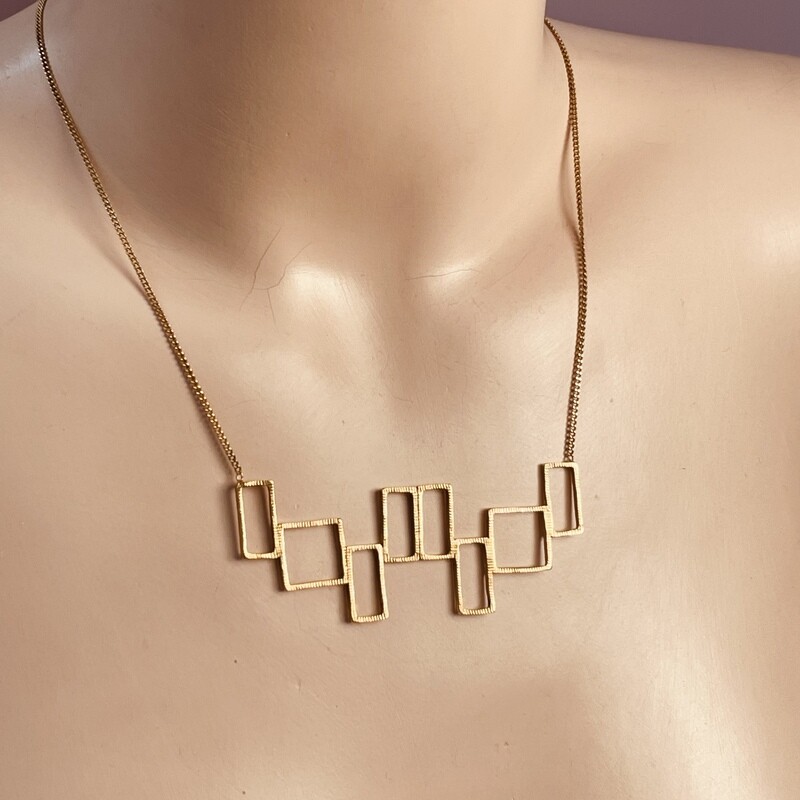 Collier Carrée Miroir
