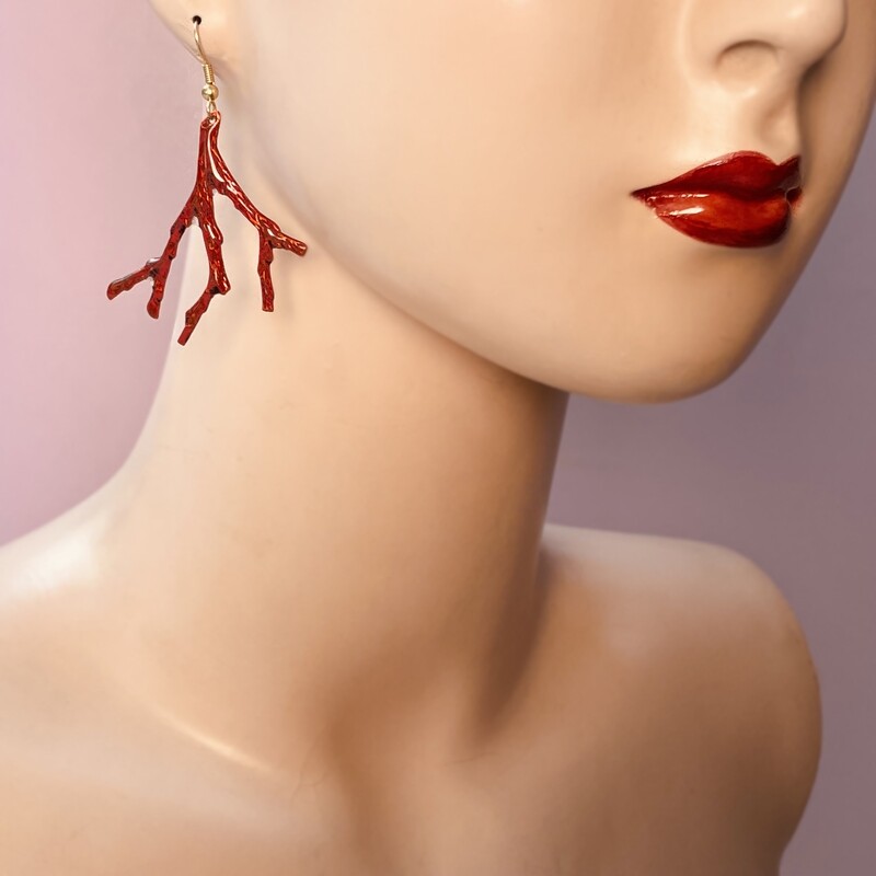 Boucles d&#39;oreille Petits Coraux