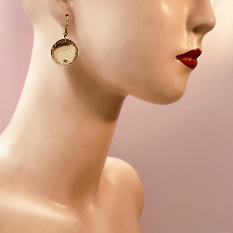 Boucles d&#39;oreille Pastille N°1