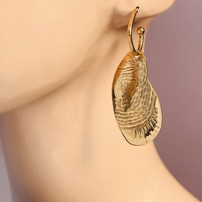 Boucles d&#39;oreilles Empreintes Moyennes