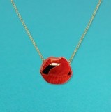 Collier Lick It Rouge