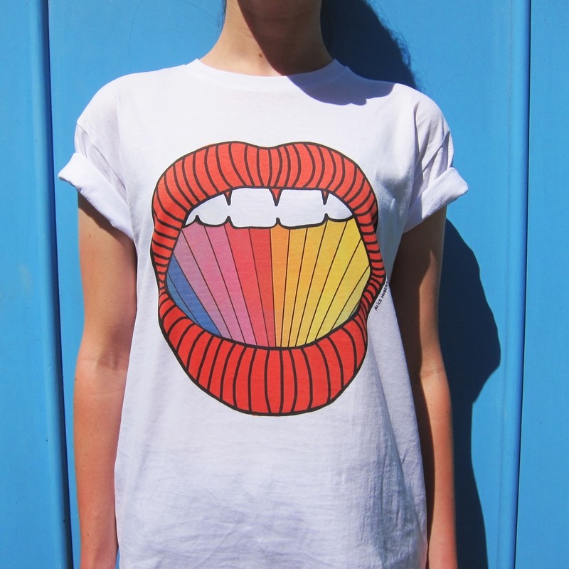Tee-shirt Rainbow - modèle mixte
