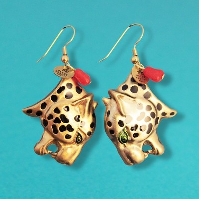 Boucles d&#39;oreille Panthères