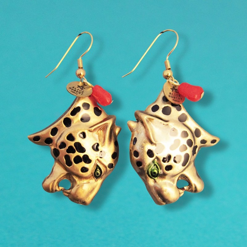 Boucles d&#39;oreille Panthères