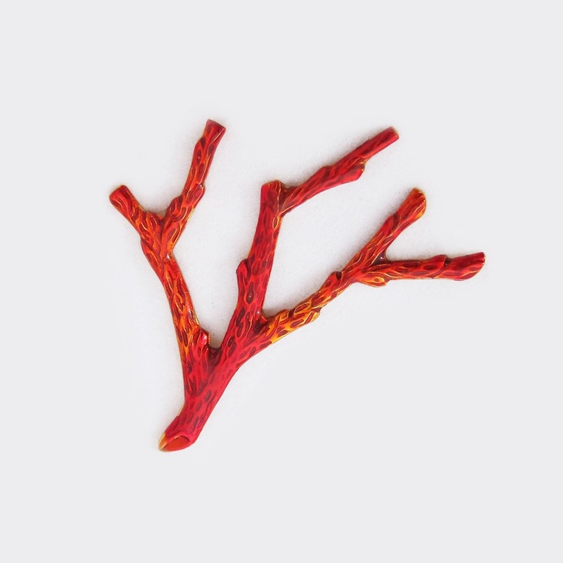 Broche Corail