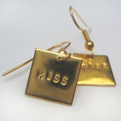 Boucles d&#39;oreille KISS