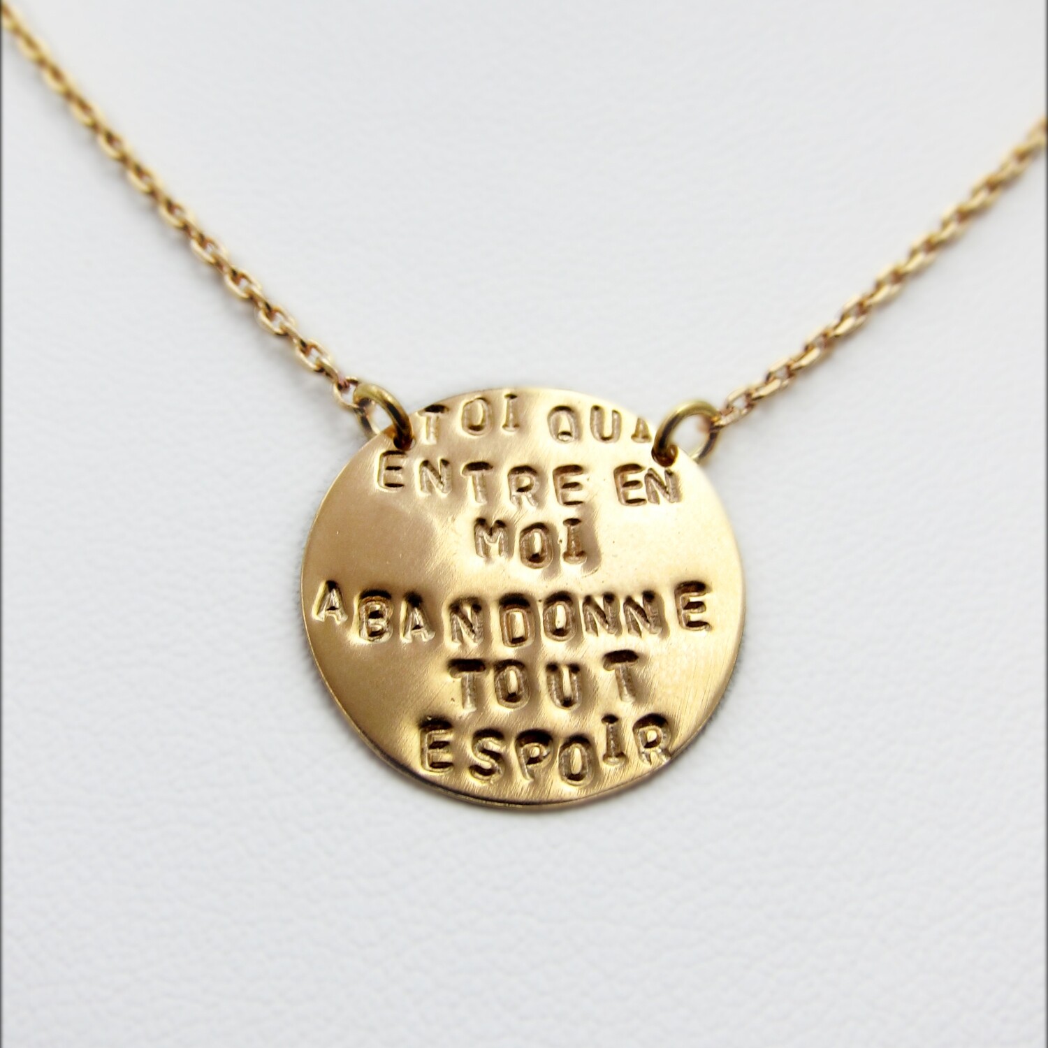 Collier "Toi qui entre en moi"