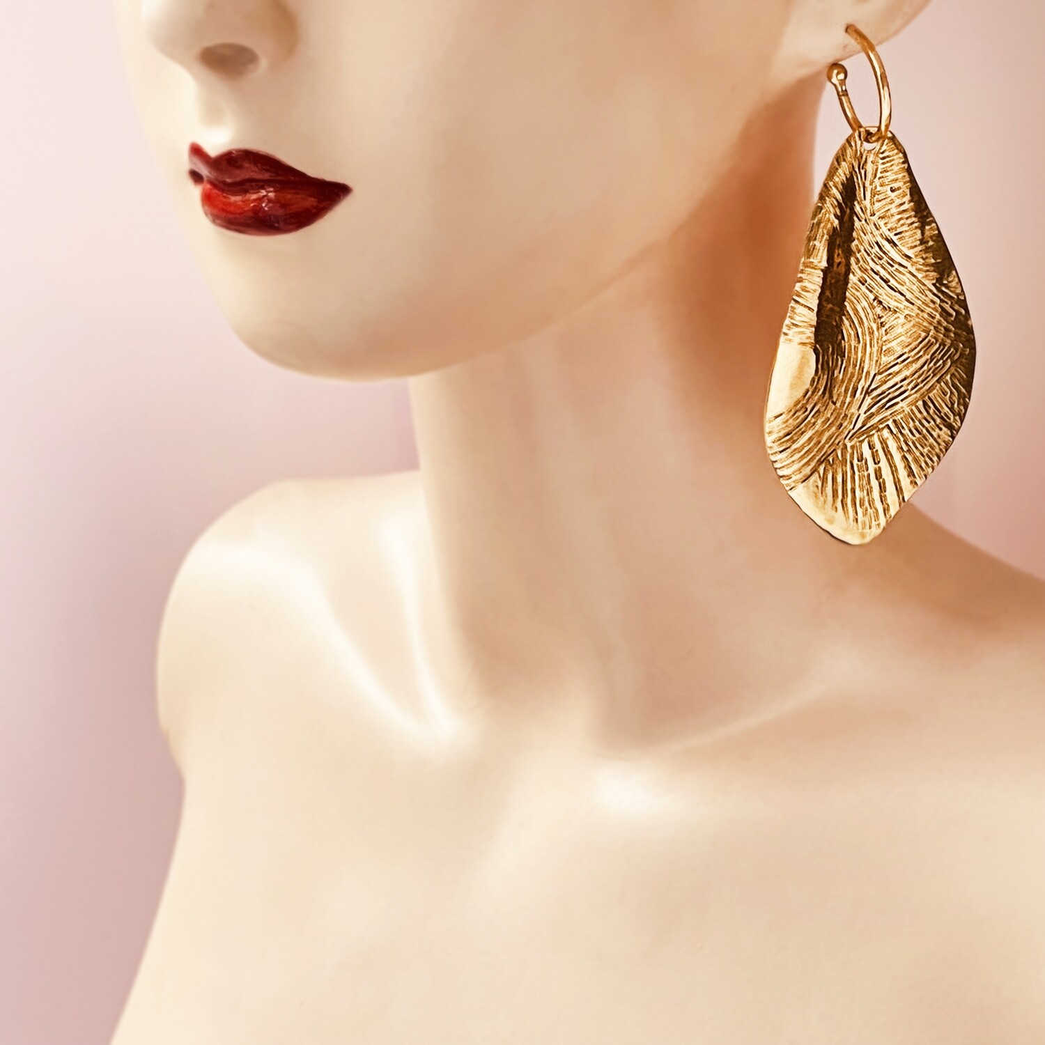 Boucles d'oreilles Empreintes Maxi
