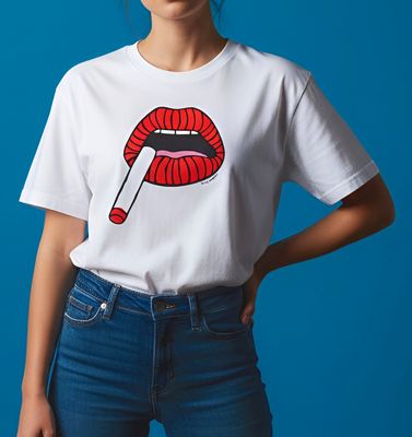 Tee-shirt La Fumeuse - modèle mixte
