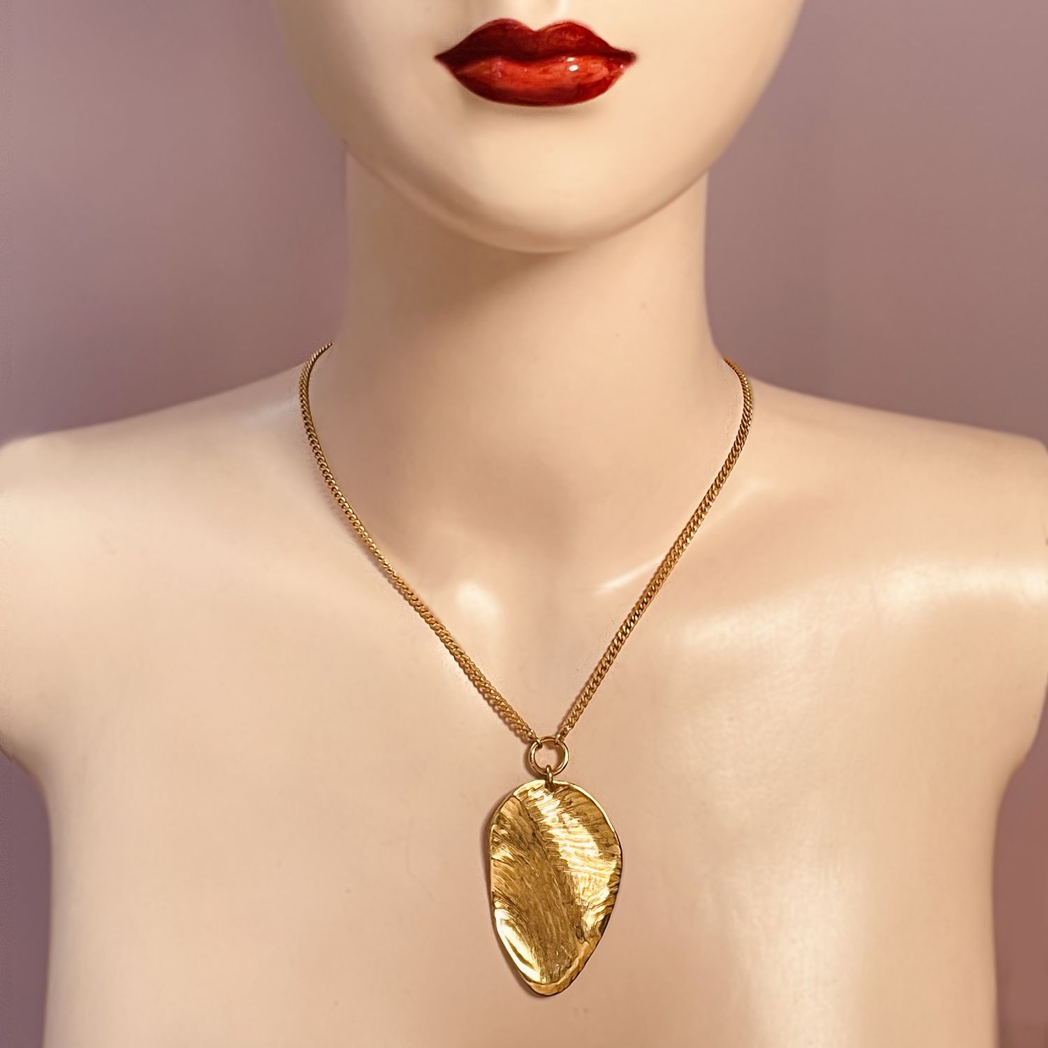 Collier Empreinte Anneau