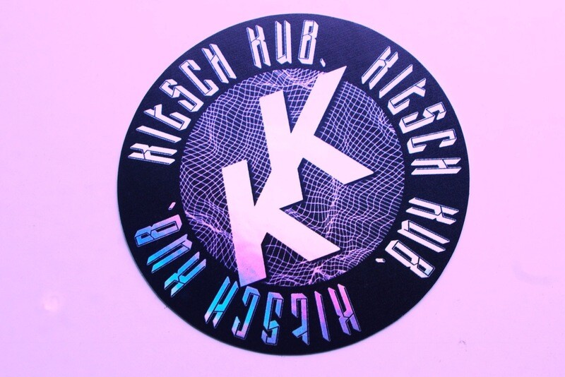 Kitsch Kub - LRG Holographic Vinyl Sticker