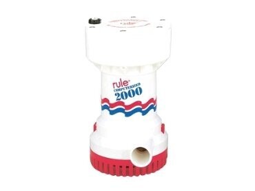 Pompe de cale électrique automatique - Jabsco Water Puppy - 2000 l