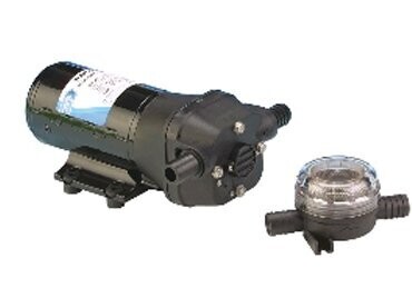 Pompe de cale électrique automatique - Jabsco Water Puppy - 2000 l/h - Uship