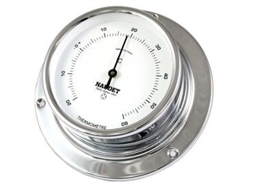 Thermomètre à collerette petit modèle Ø80mm Naudet