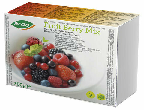 Ardo Fruit Berry Mix Fresh Frozen (Belgium) 300gms