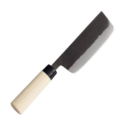 Kai Seki Magoroku Ginju Nakiri Vegetable Knife 150mm Carbon Steel Kanto Style (AK5211)