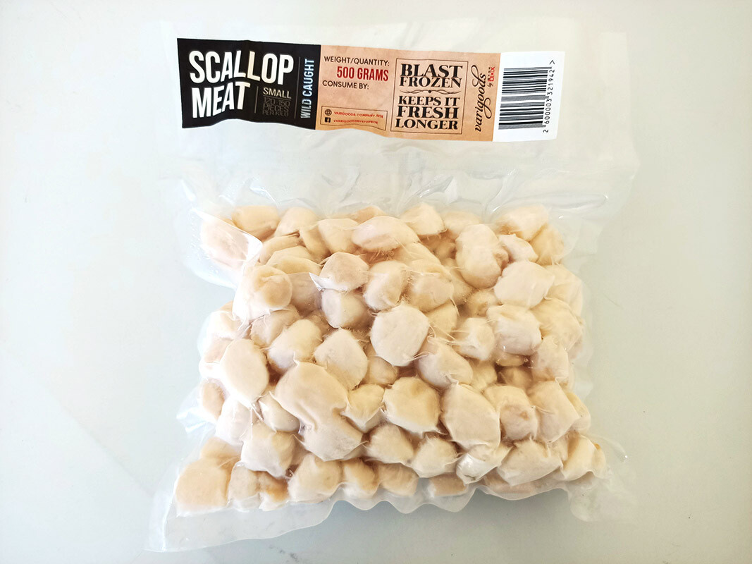 Scallop Meat for Export 500grams