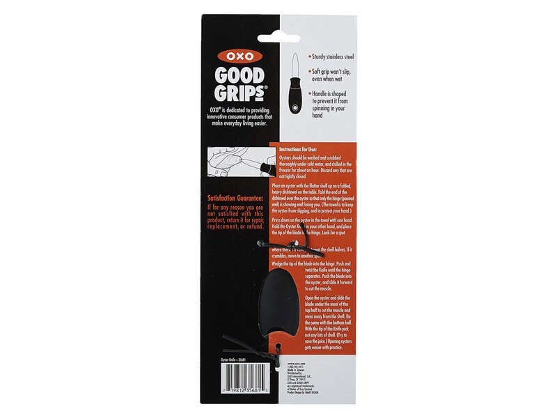 OXO Good Grips Oyster Knife with Non Slip Handle