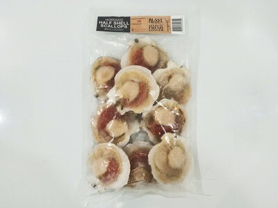 Japanese Half Shell Scallops 1kg
