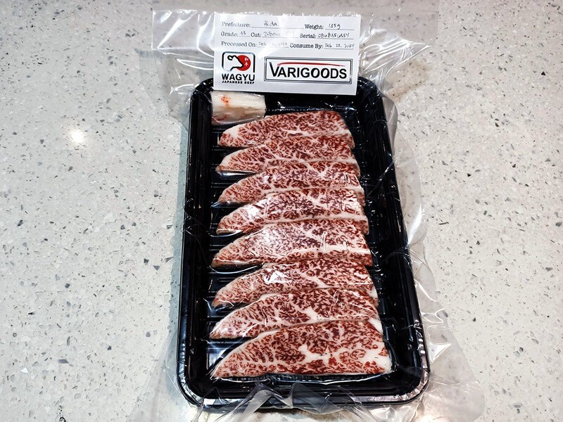 Hida A5 Ribeye Cap Mini Steak and Yakiniku Cut